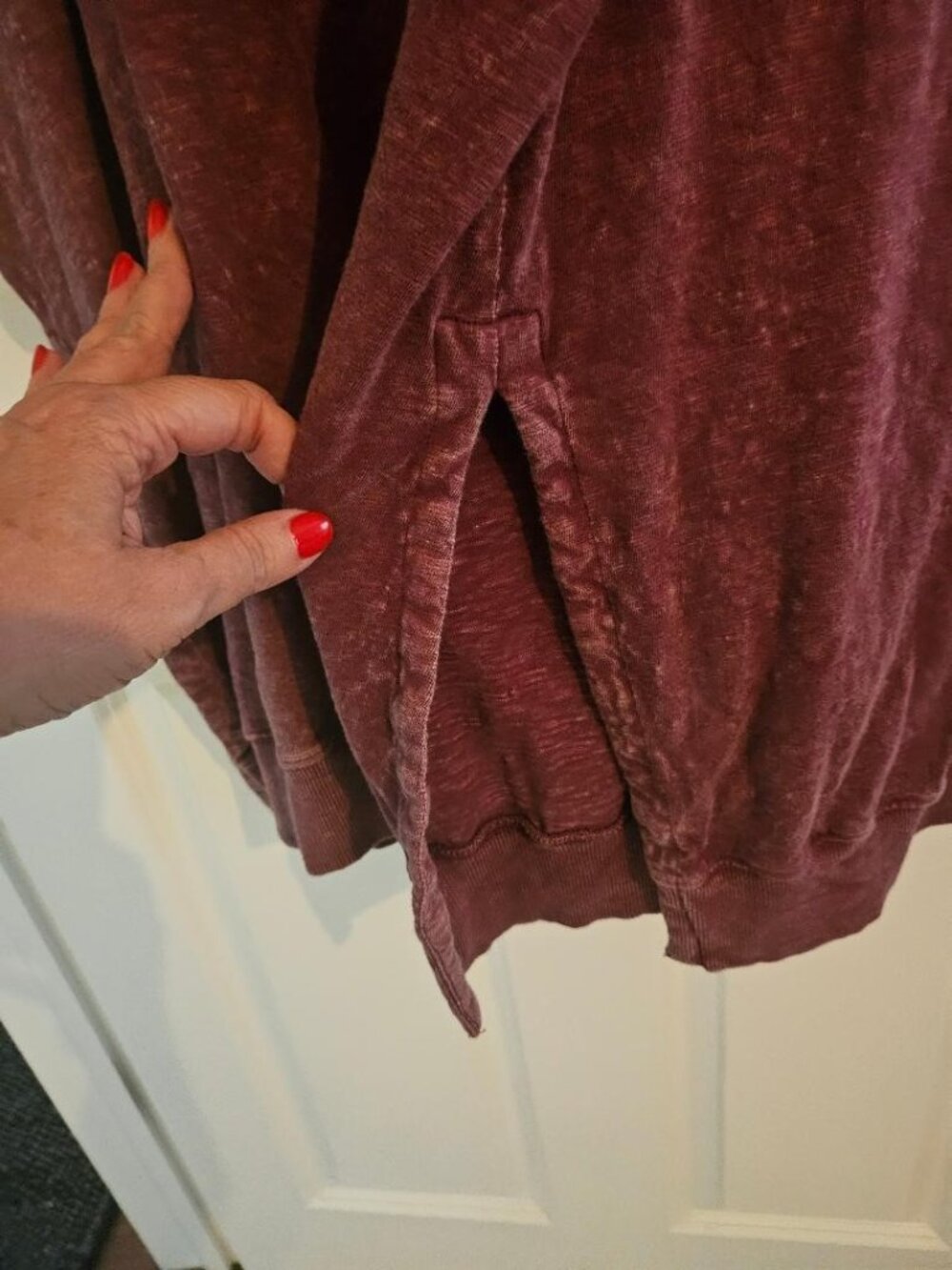 Krista Larson Long Bode Hoodie New - Picture 6 of 9